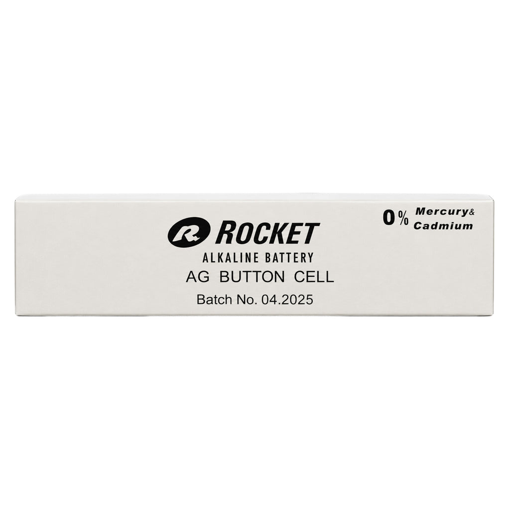 Rocket leeliselised nööpelementpatareid AG13/LR44 1,5 V, 500 pakki, igas 10 tk AG13-15842
