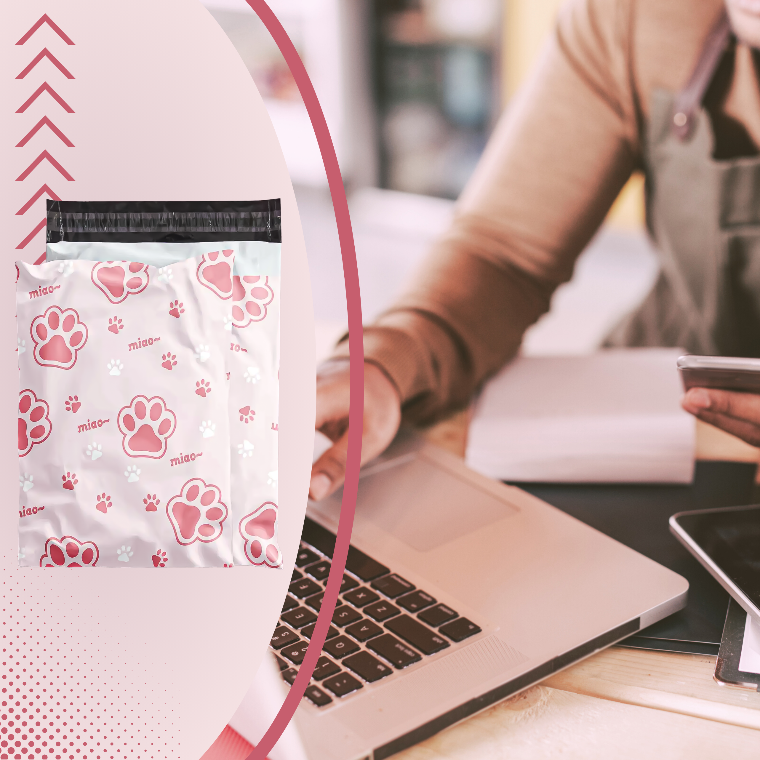 KULLERI FOOLIUMPAKID TUGEVAD FOOLIUMÜMBRIKUD 450X600 CAT'S PAW 50 tk