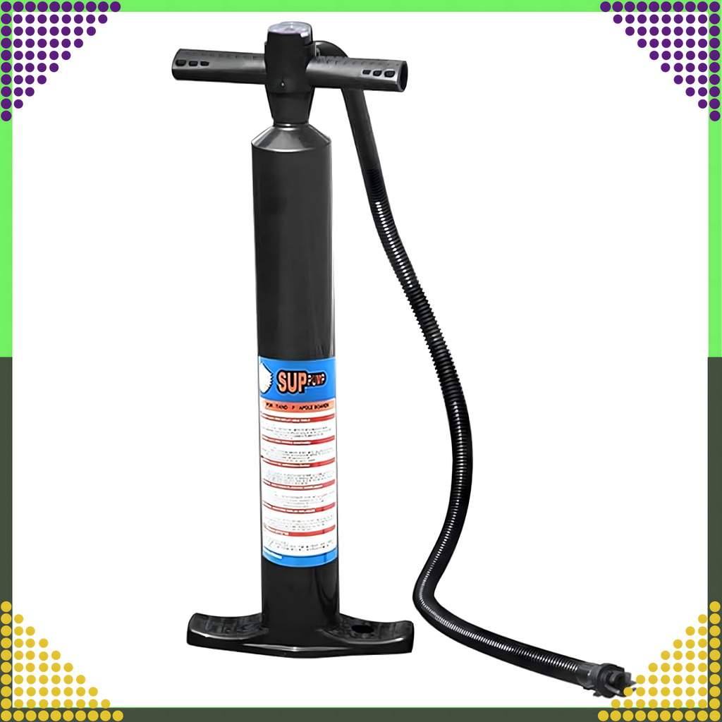 Kahepoolne käsipump pontoonmadratsitele, SUP laudadele, kajakidele, kiire