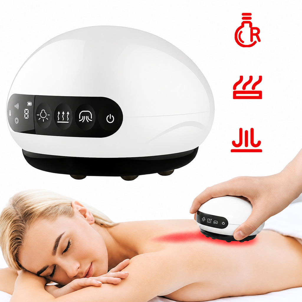 Elektriline USB-soojendusega kupumassaaži seade tselluliidivastaseks hoolduseks RC-K-2616