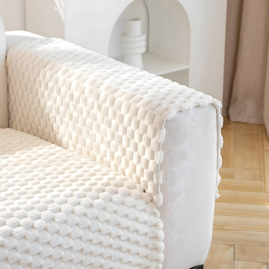 Non-Slip Stretch Sofa and Armchair Throw Blanket 70x150cm