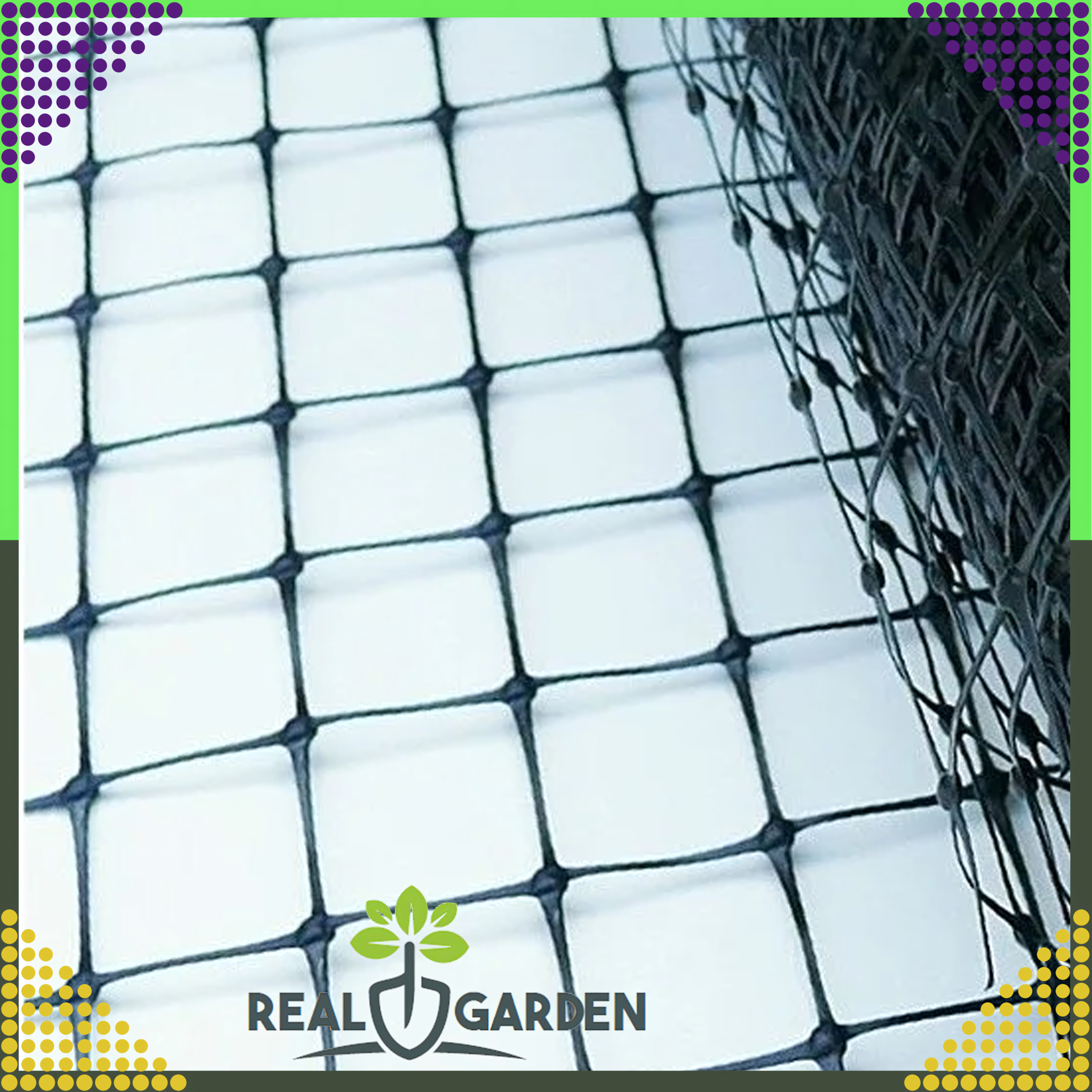 Strong Dense Mole Netting 1x200m 30g with 100 Anchors
