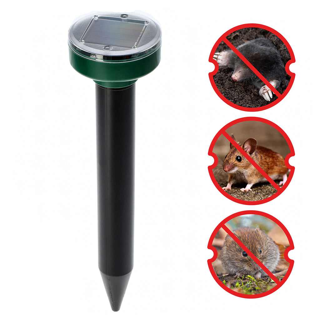 600x päikesepatareiga mutipeletaja ultraheliga tugev komplekt 4 tk