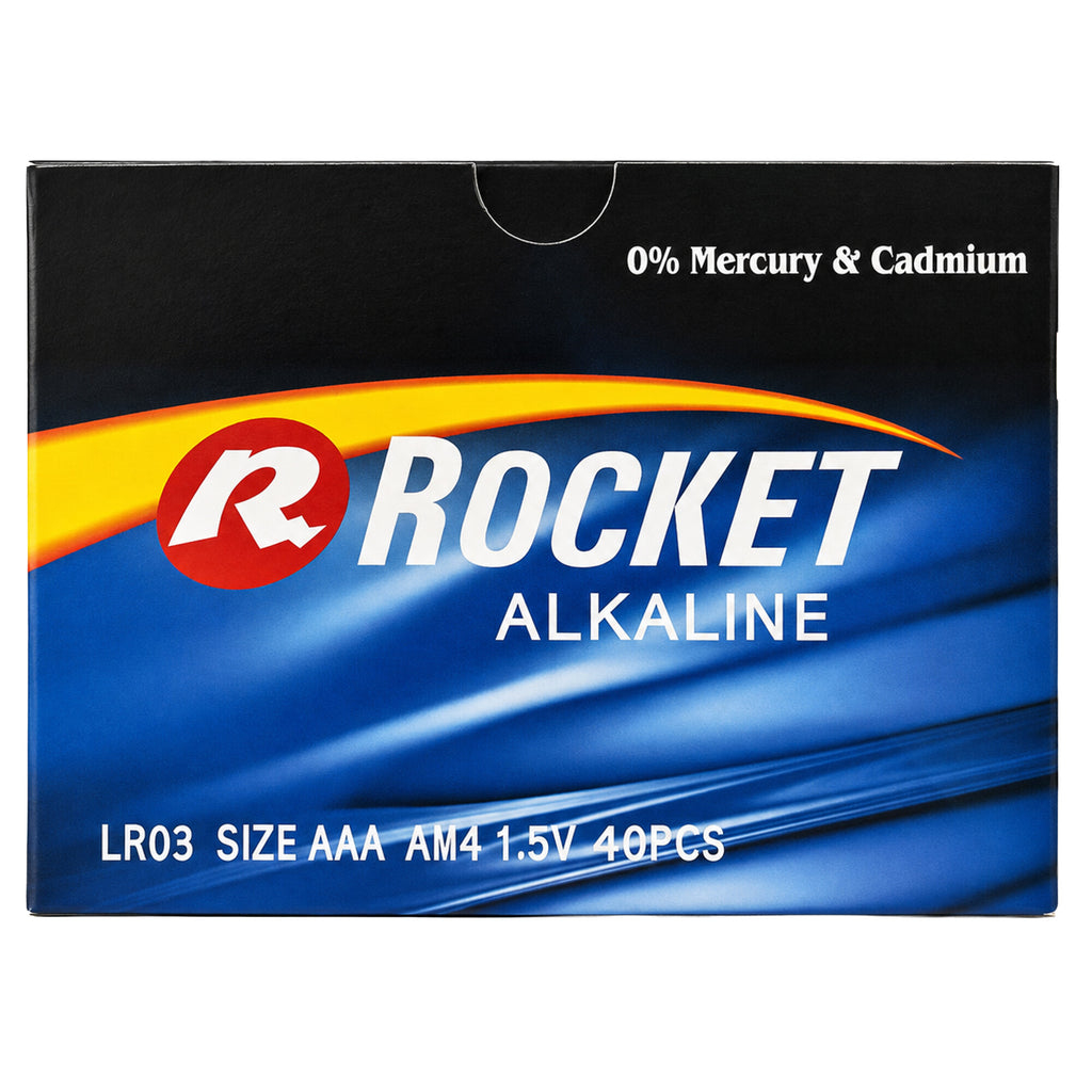 Rocket AAA leelispatareid 1,5 V 40 tk RL034BL