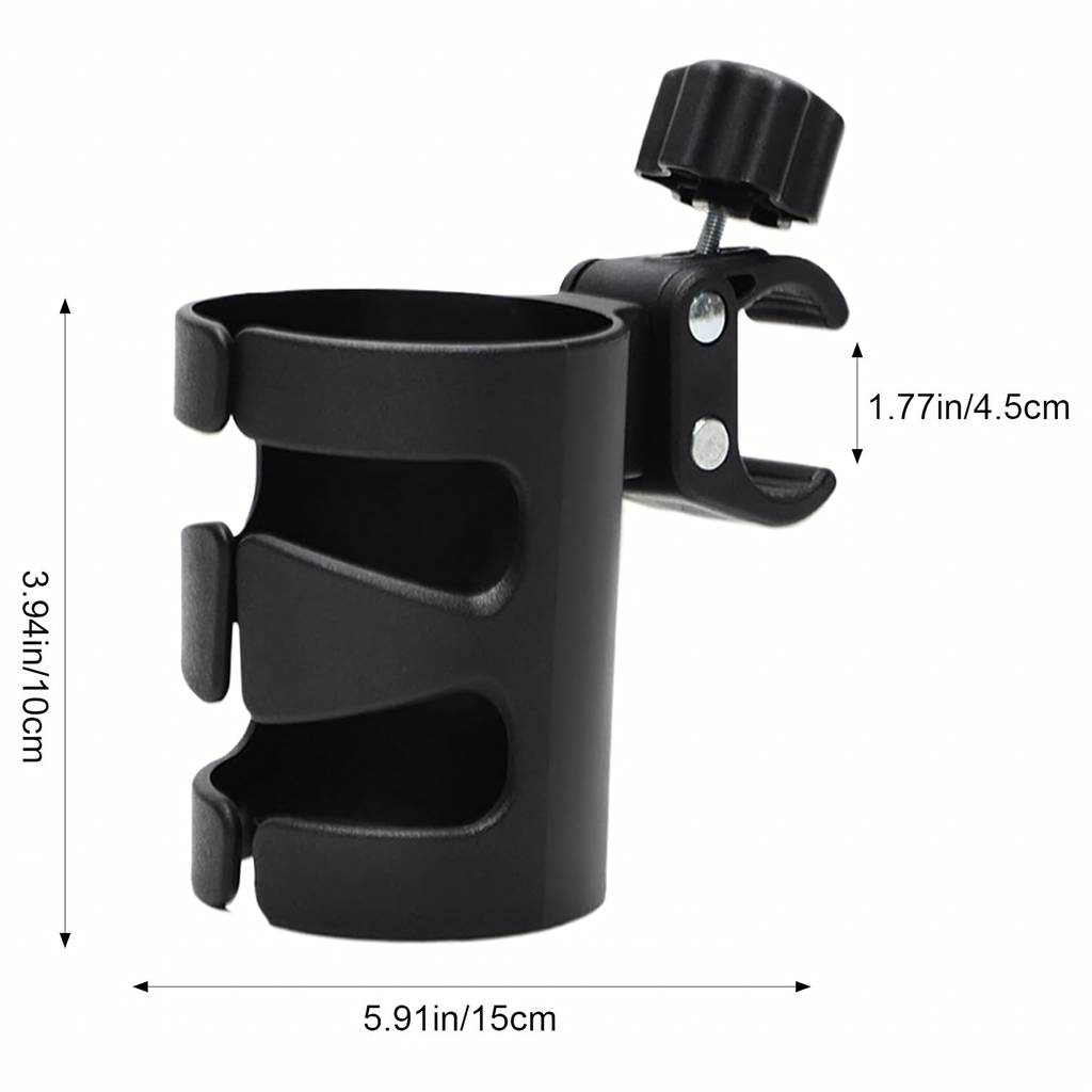 Joogi, tassi, pudeli korraldaja hoidik universaalsele jalgratta kärule