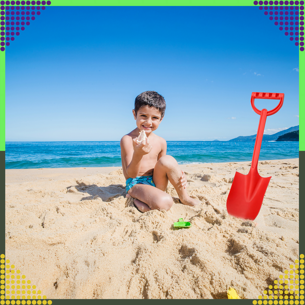 Labidas Liivalabidas rannale Liivakastidele Tugev suur XXL 64 cm