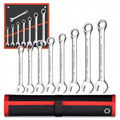 8-Piece Combination Wrench Set 8-22 mm with Case