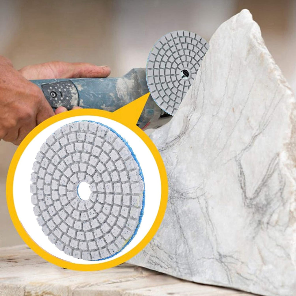 10x teemantpoleerimisketas 80mm portselanplaatide lihvimiseks, takjakinnitusega G50