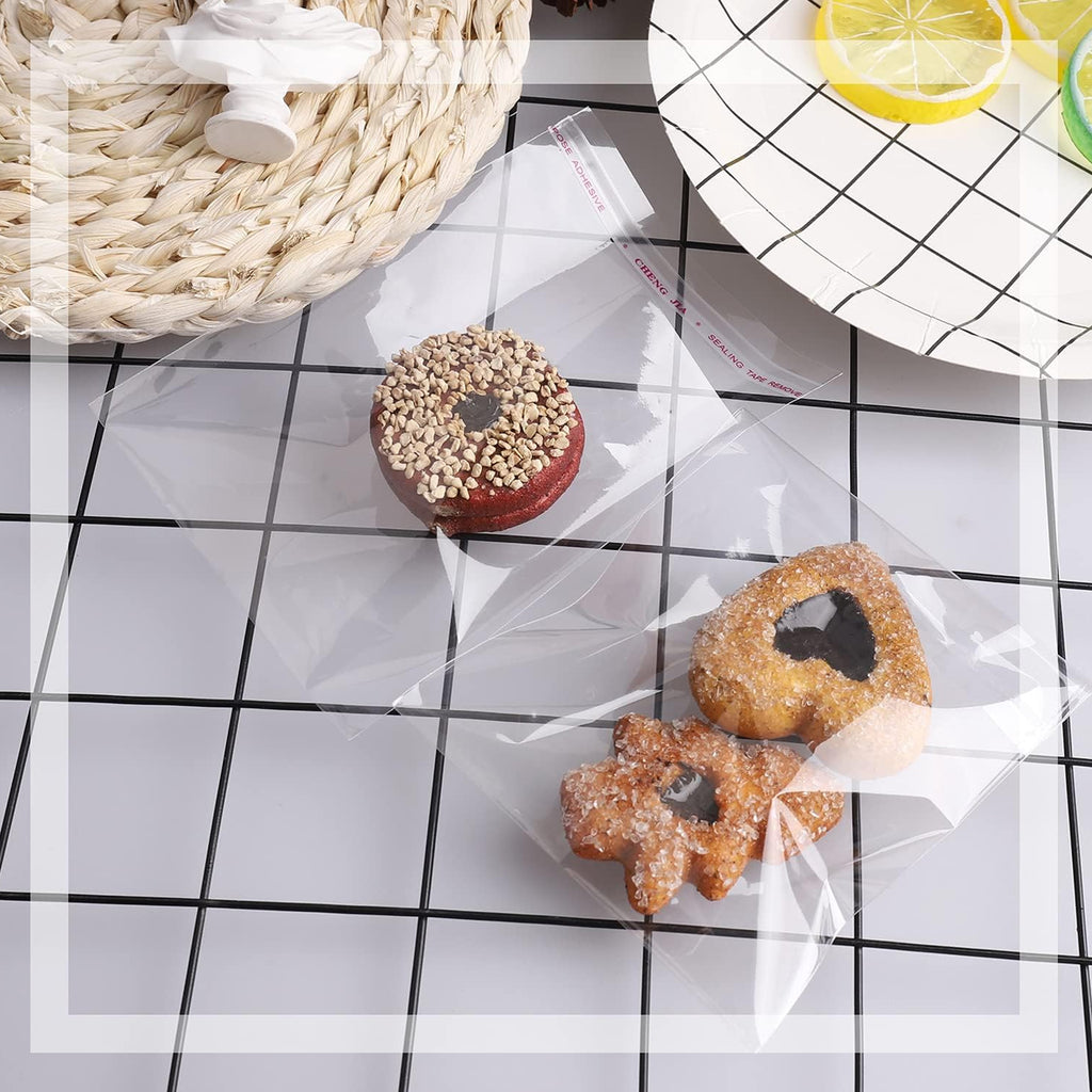 CELLOFAANIST KINNITATAVAD KOTID, FOLIOKOTID BG OPP 18x27 100 tk