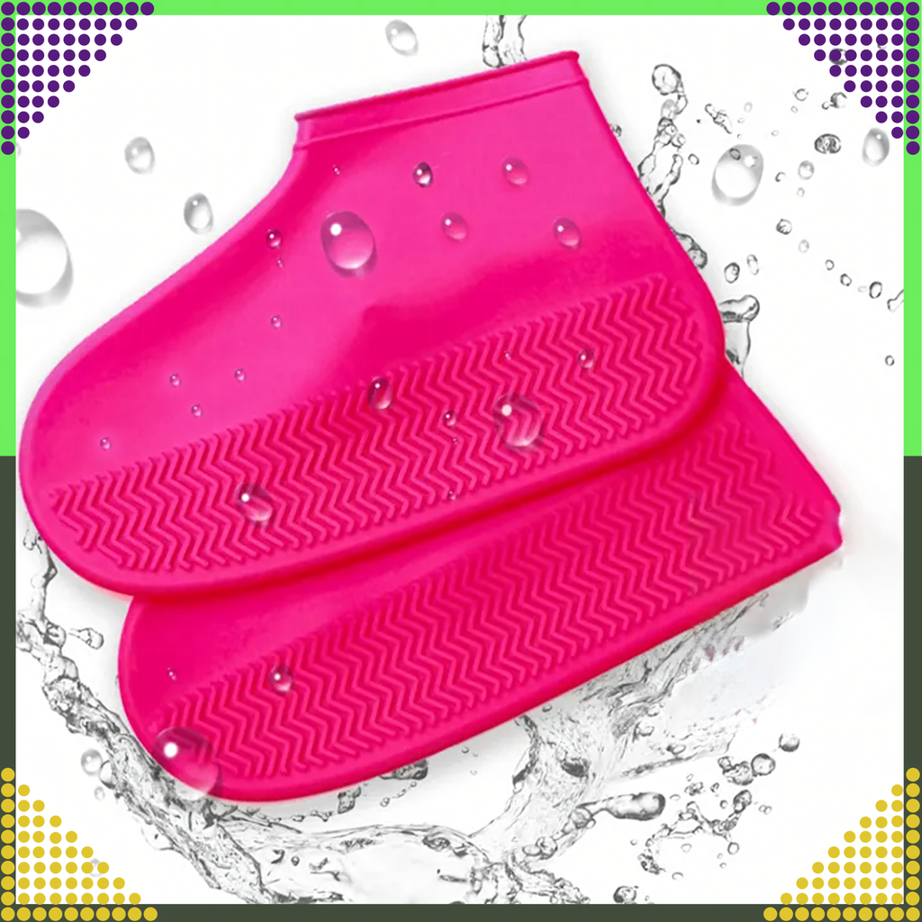 Waterproof Rain Shoe Covers Anti-Slip Rain Boots S