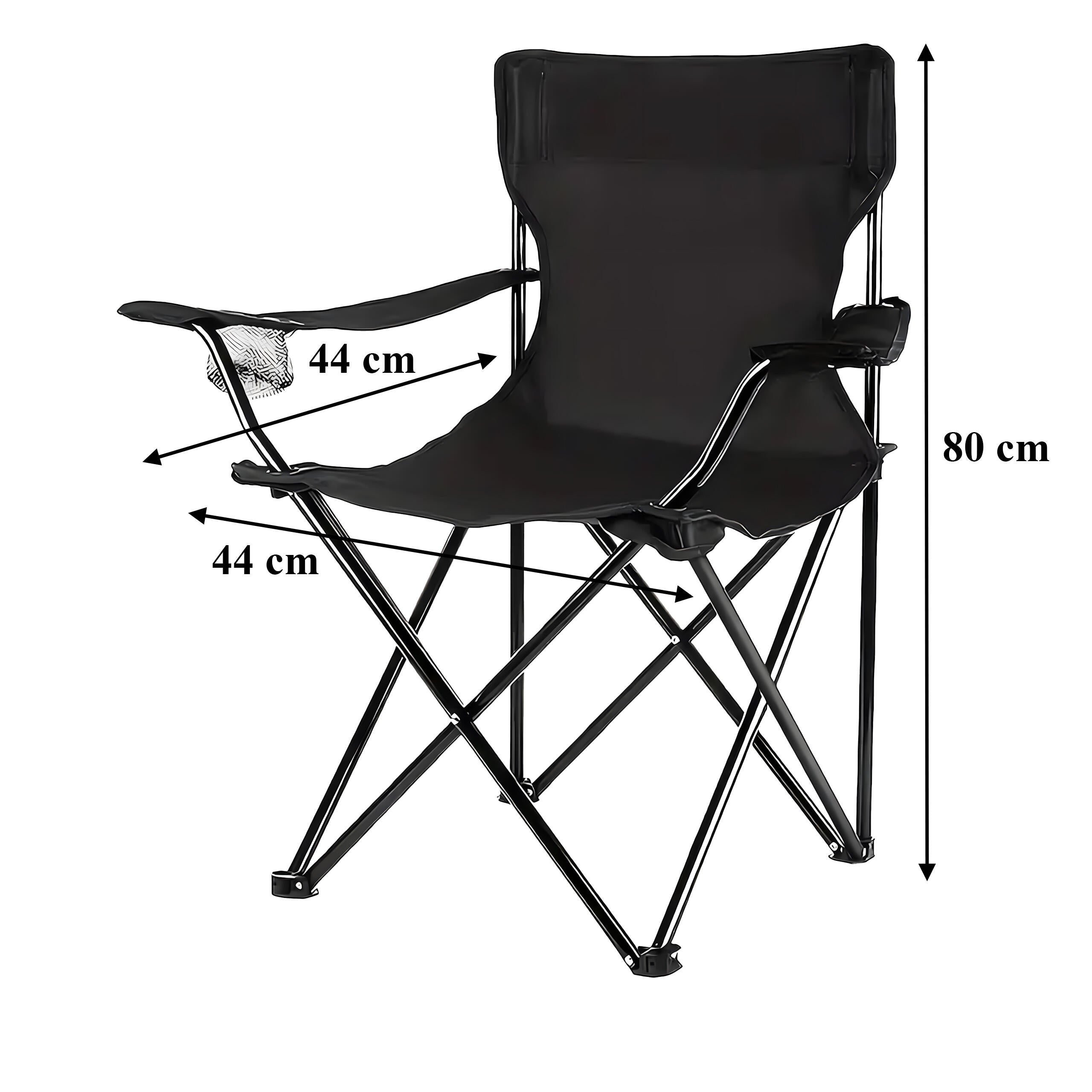 Folding Camping Chair with Carry Bag 200 pcs