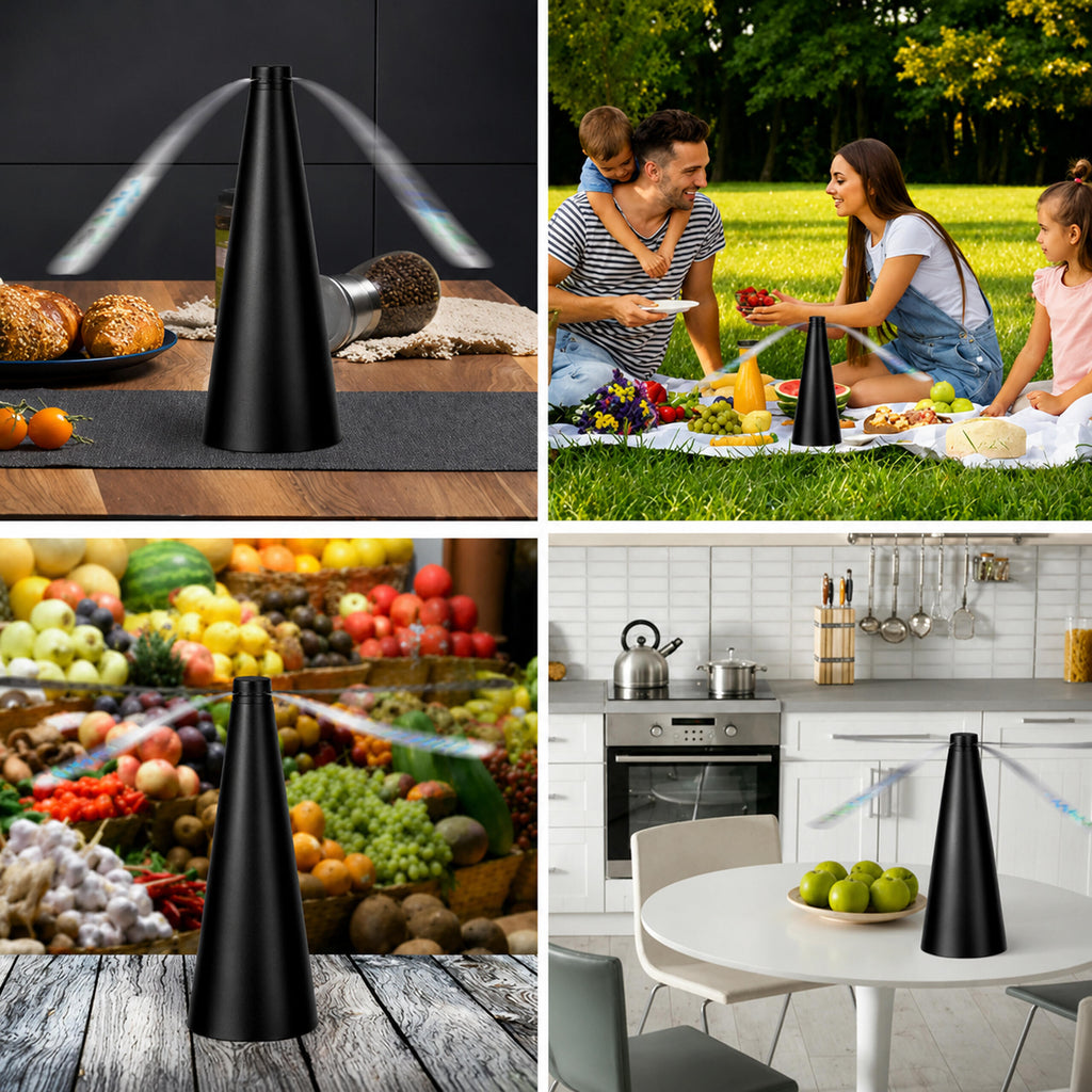 Portable Electric Mosquito and Fly Repellent Fan