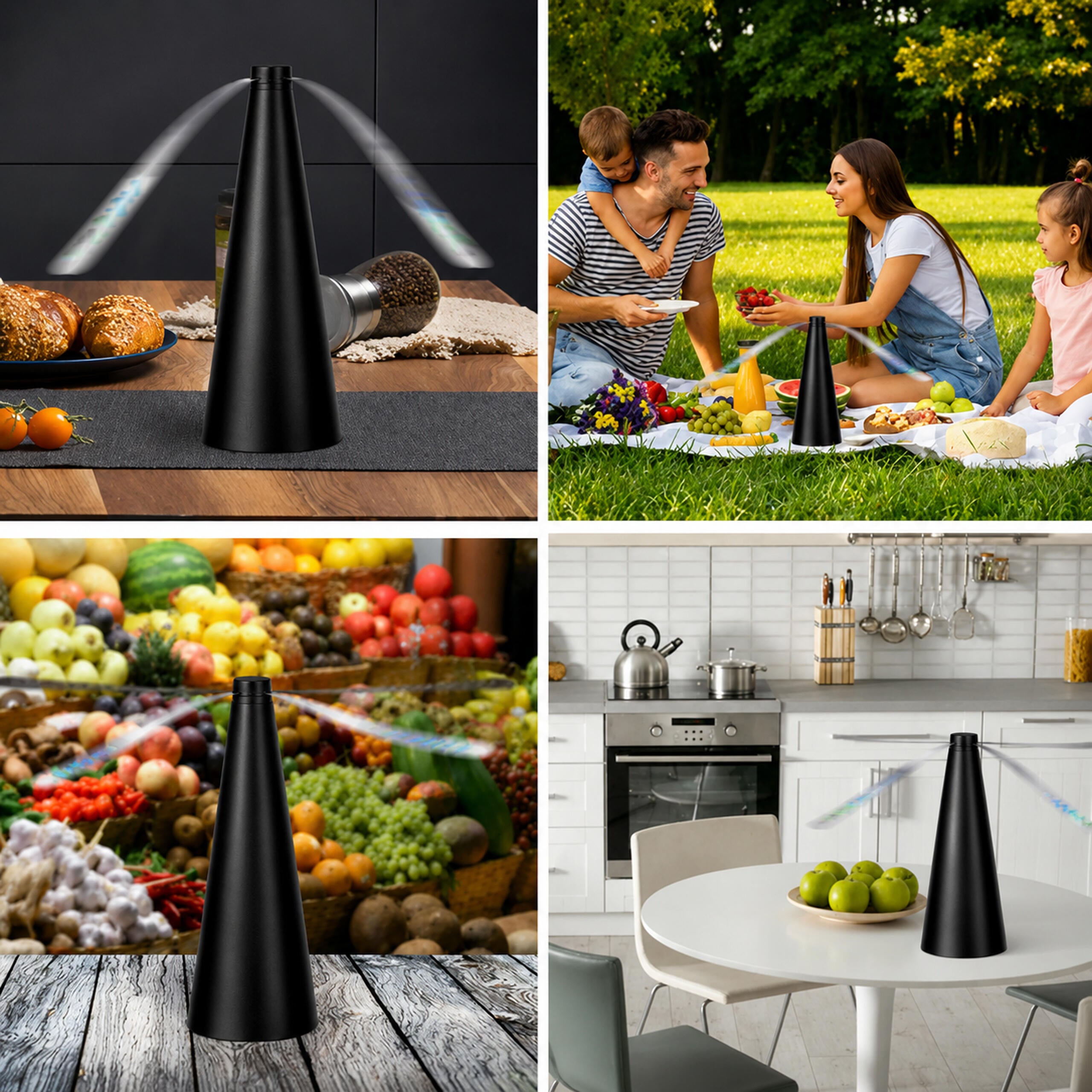 Portable Electric Mosquito and Fly Repellent Fan