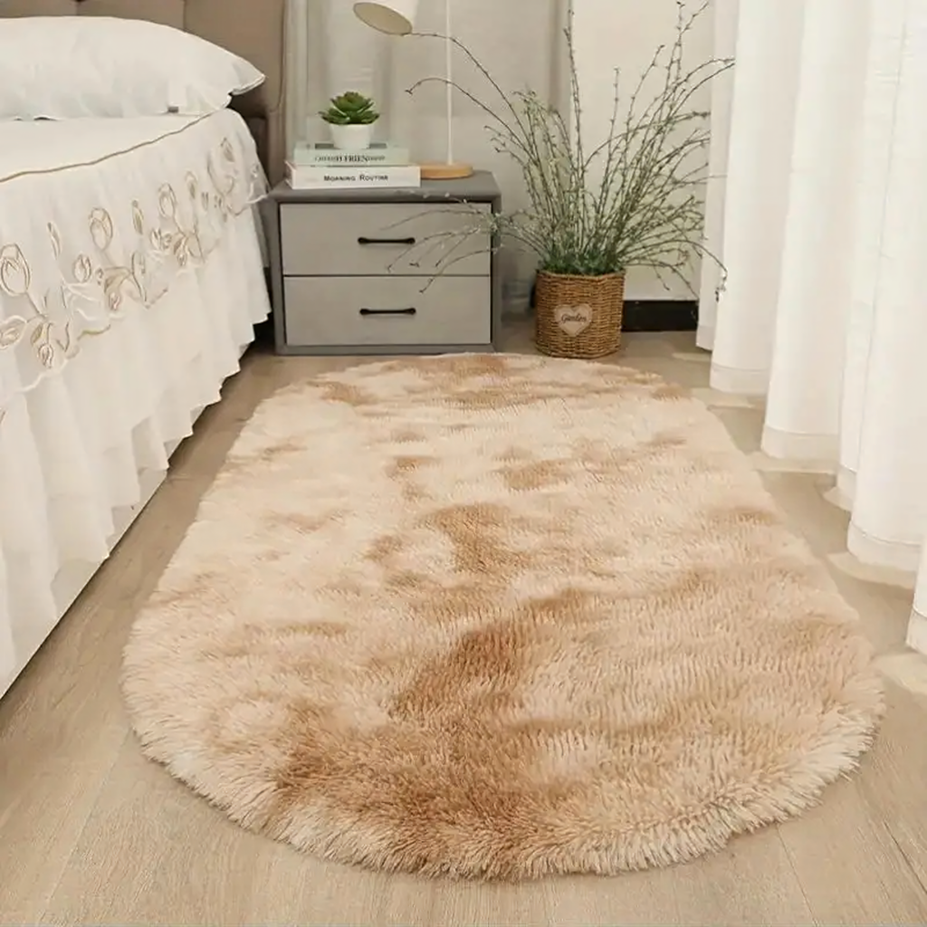 360x Plush Soft Shaggy Carpet Dense Woolly Large Fluffy for Living Room 160x60cm