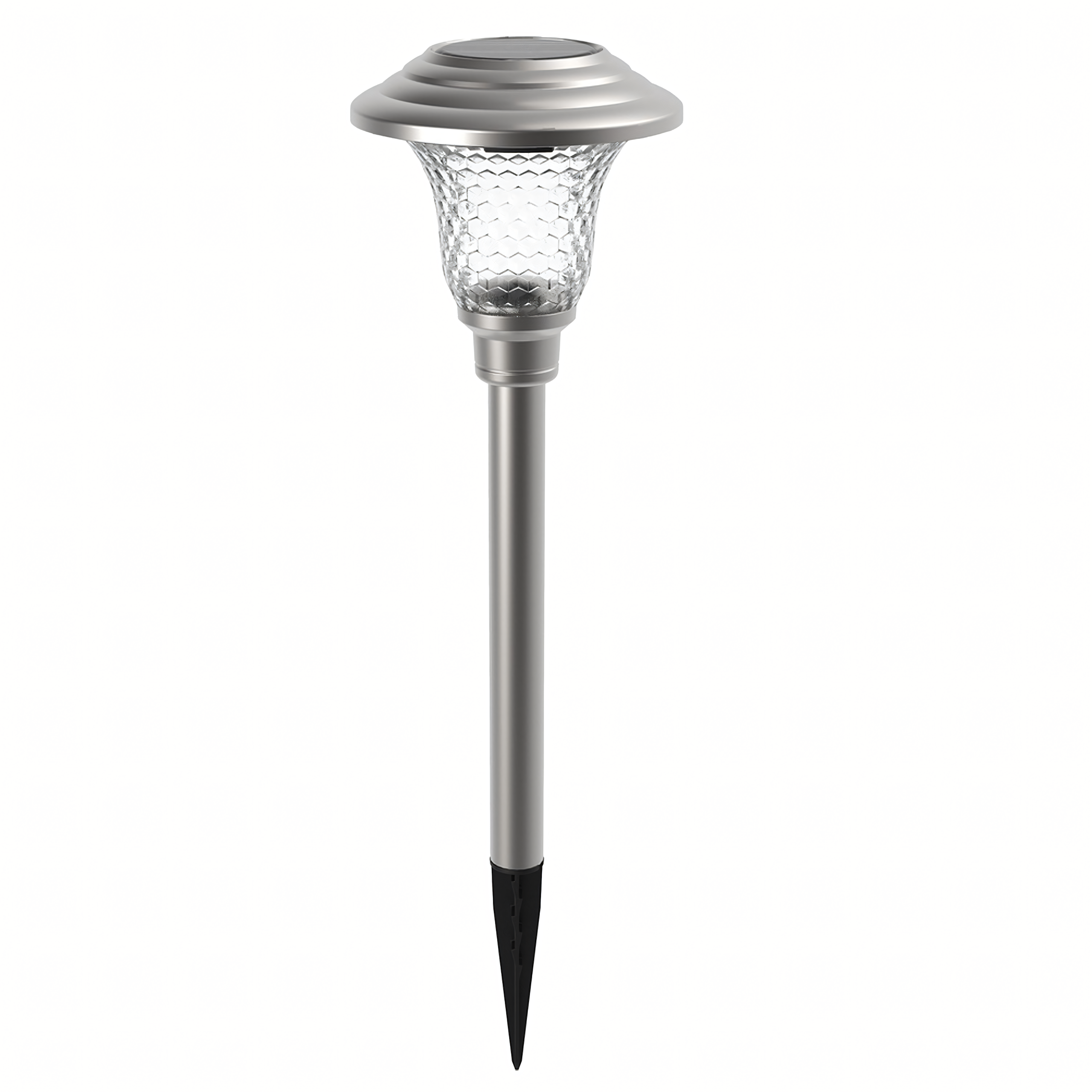 Solar Garden Spike Lights Set 42cm Waterproof Outdoor 6 pcs