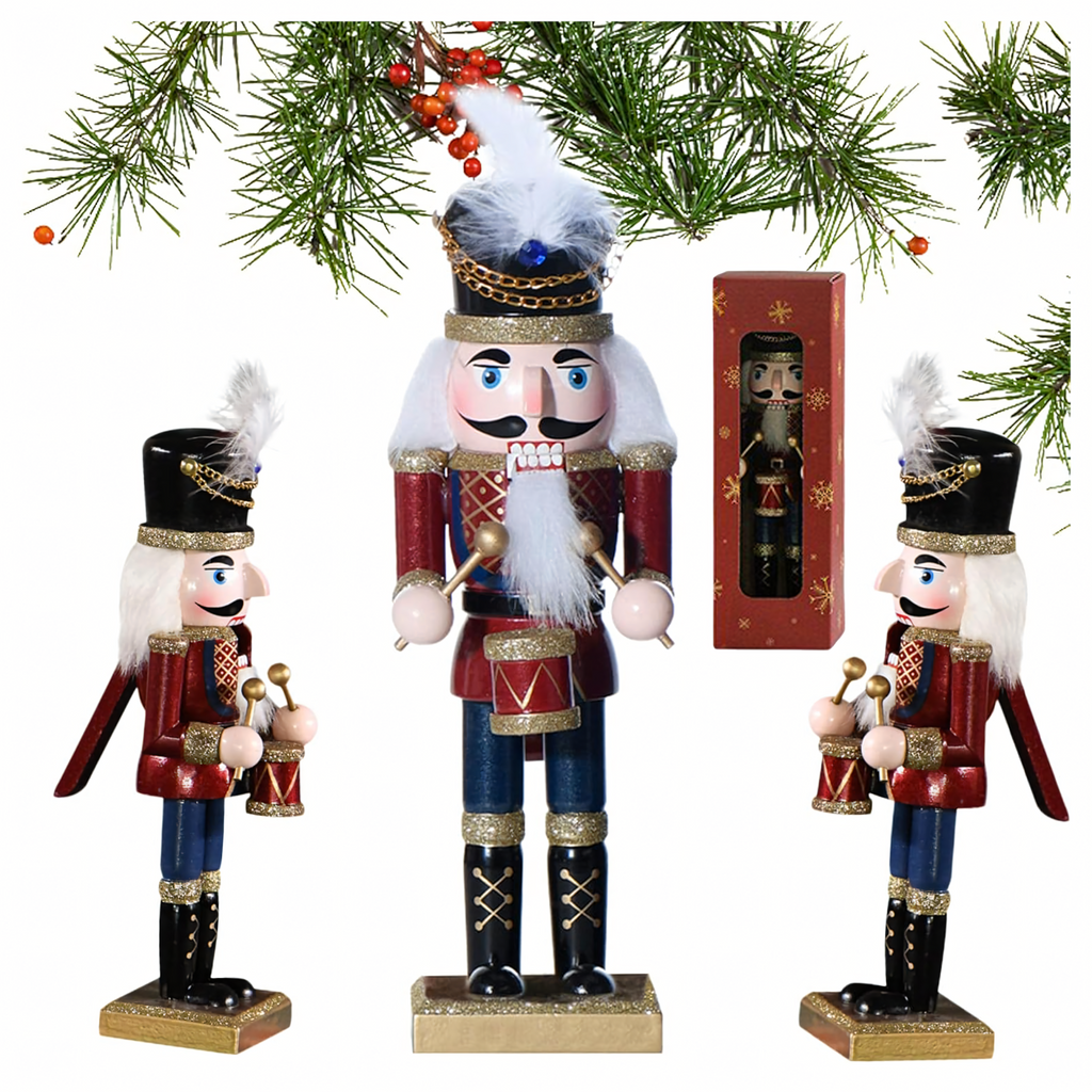 Puidust pähklipureja dekoratiivfiguur XXL 50 cm Premium RC-K-1918-14731