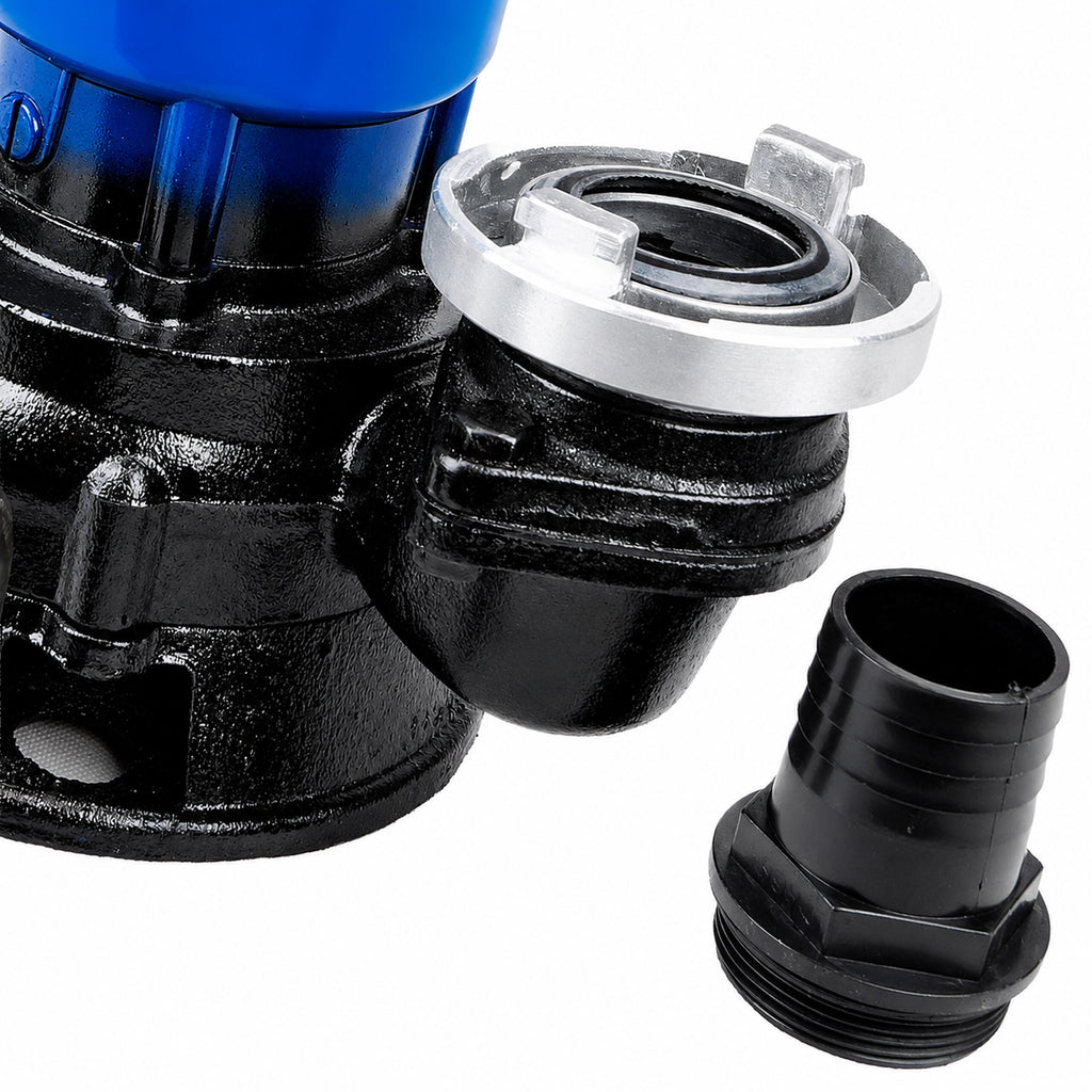 750W Dirty and Clean Water Sludge Pump with Grinder and 30m Hose