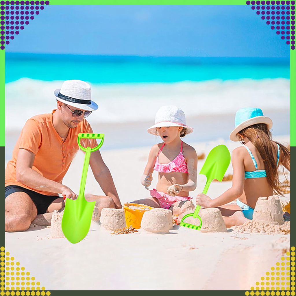 Labidas Liivalabidas rannale Liivakastidele Tugev suur XXL 64 cm