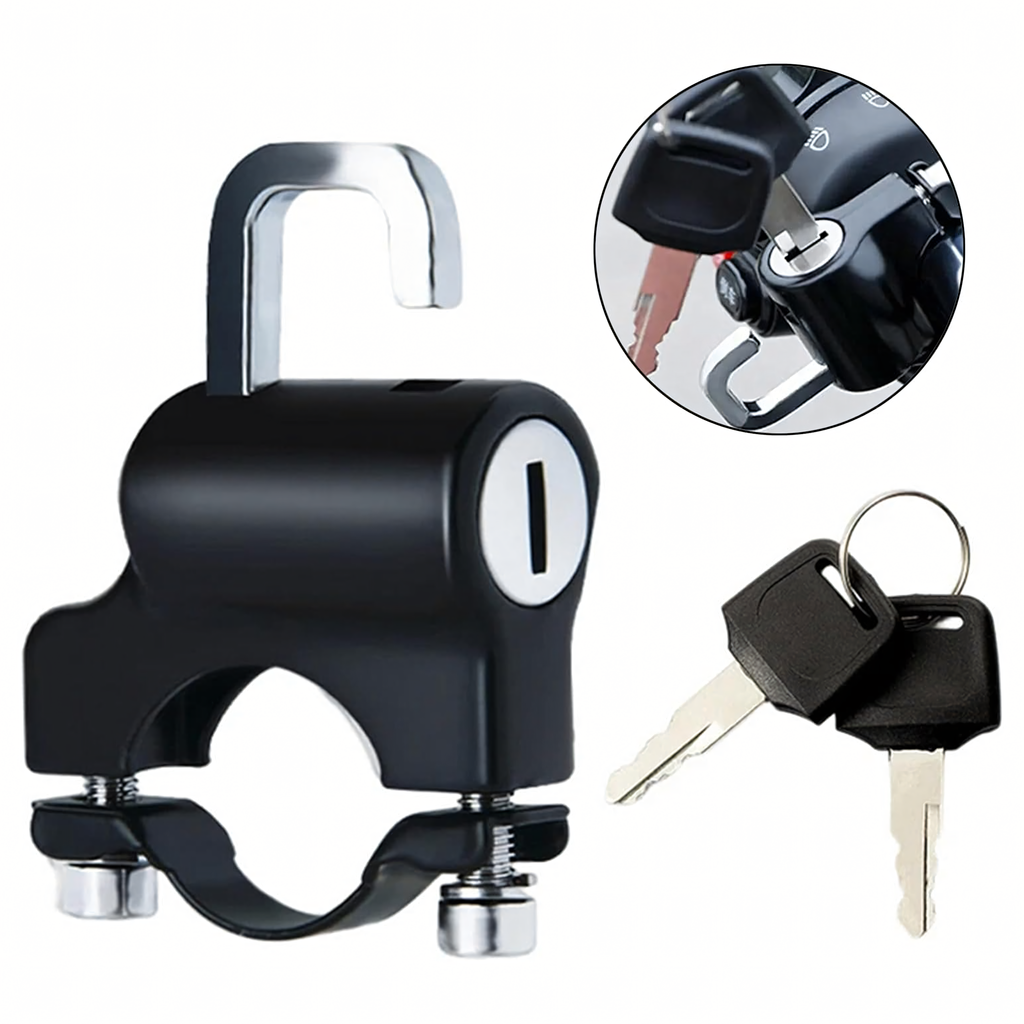 Mootorratta kiivrilukk vargusevastane turvaline 20-24mm