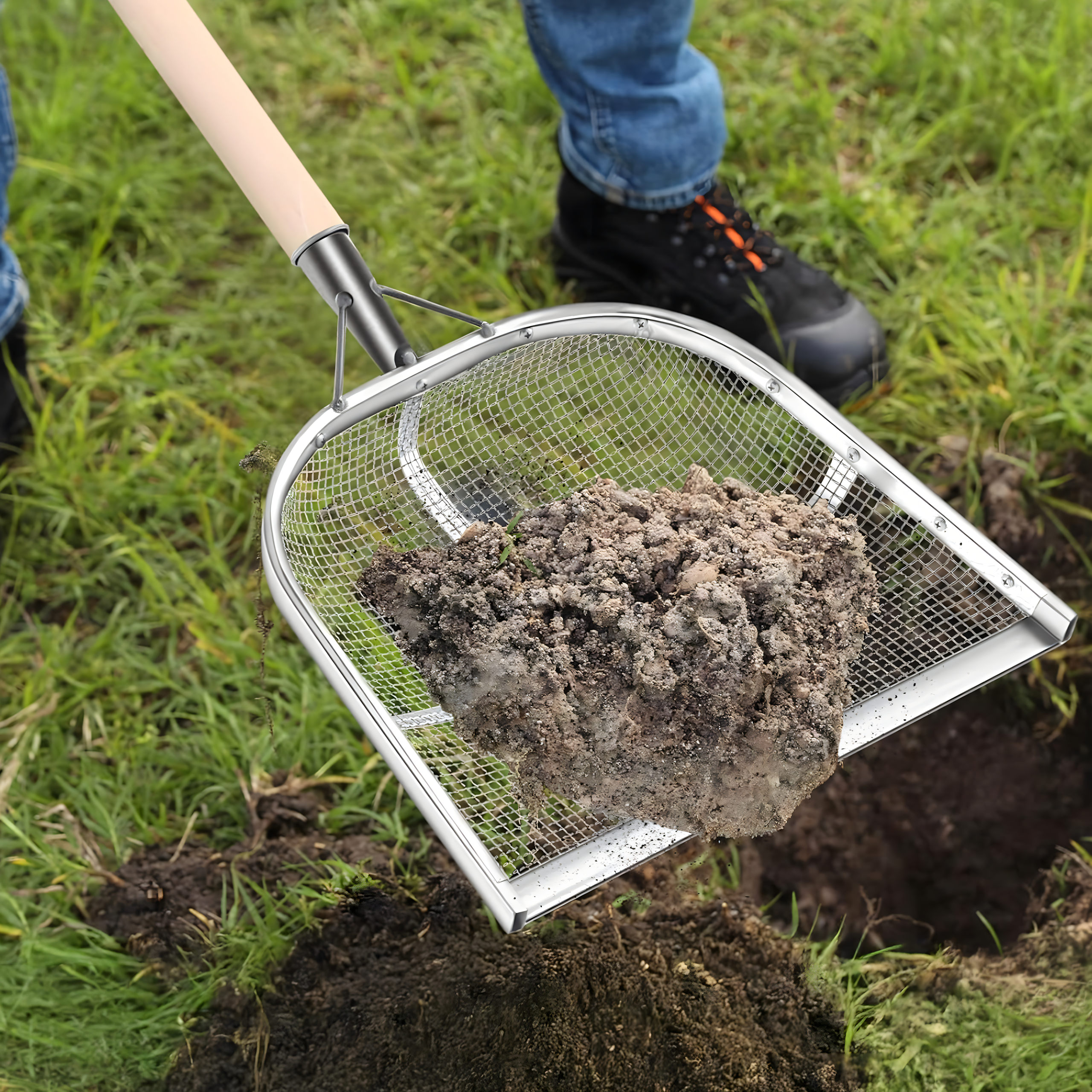 Aia labidas mulla sõelumissõel