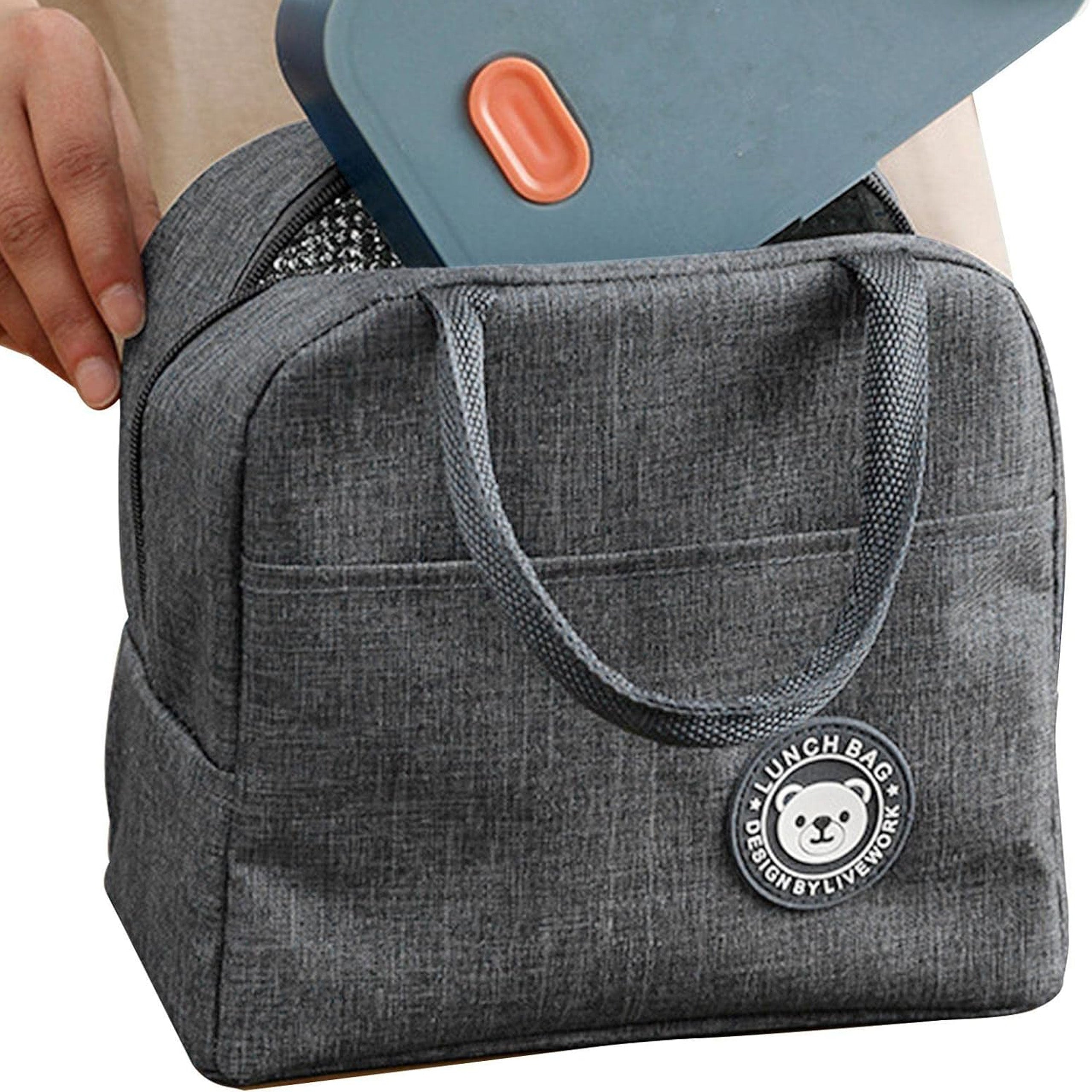 Soojustatud lõunasöögikarpide kott toidu, pikniku ja ranna jaoks