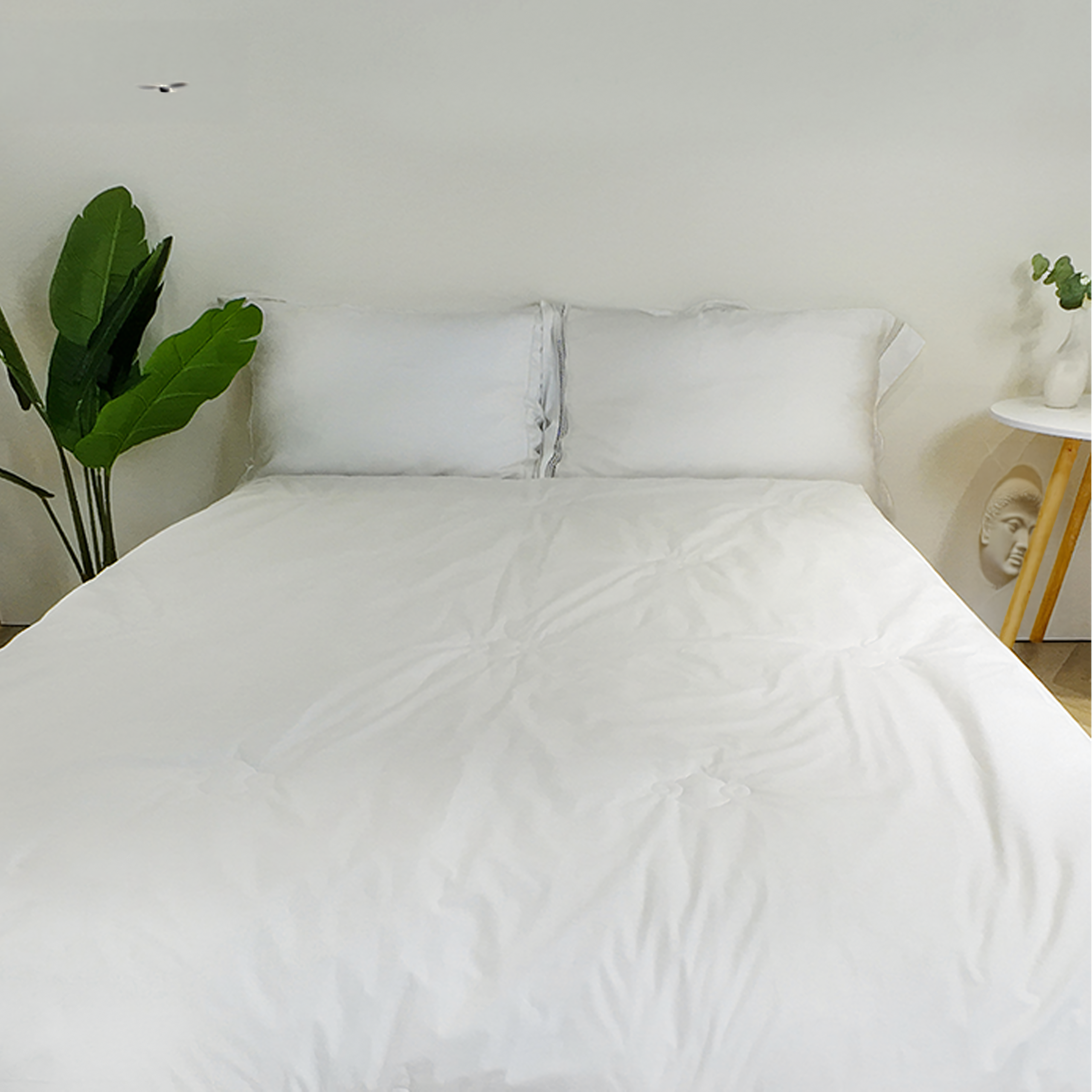 All-Year Airy Warm Winter Quilt 140x200cm White