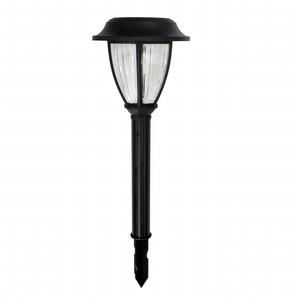 Set of 10 Solar LED Garden Post Lanterns 10 pcs