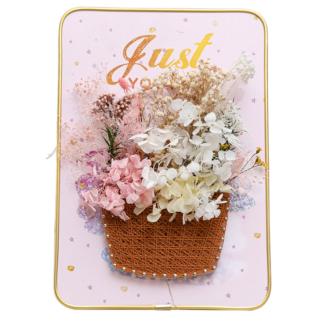 Loominguline komplekt niidikunstiks, Interroad tikkimine, LED-pilt raamis 21x30 cm