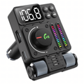 Car Bluetooth 5.3 FM Radio Transmitter with 30W PD Charger