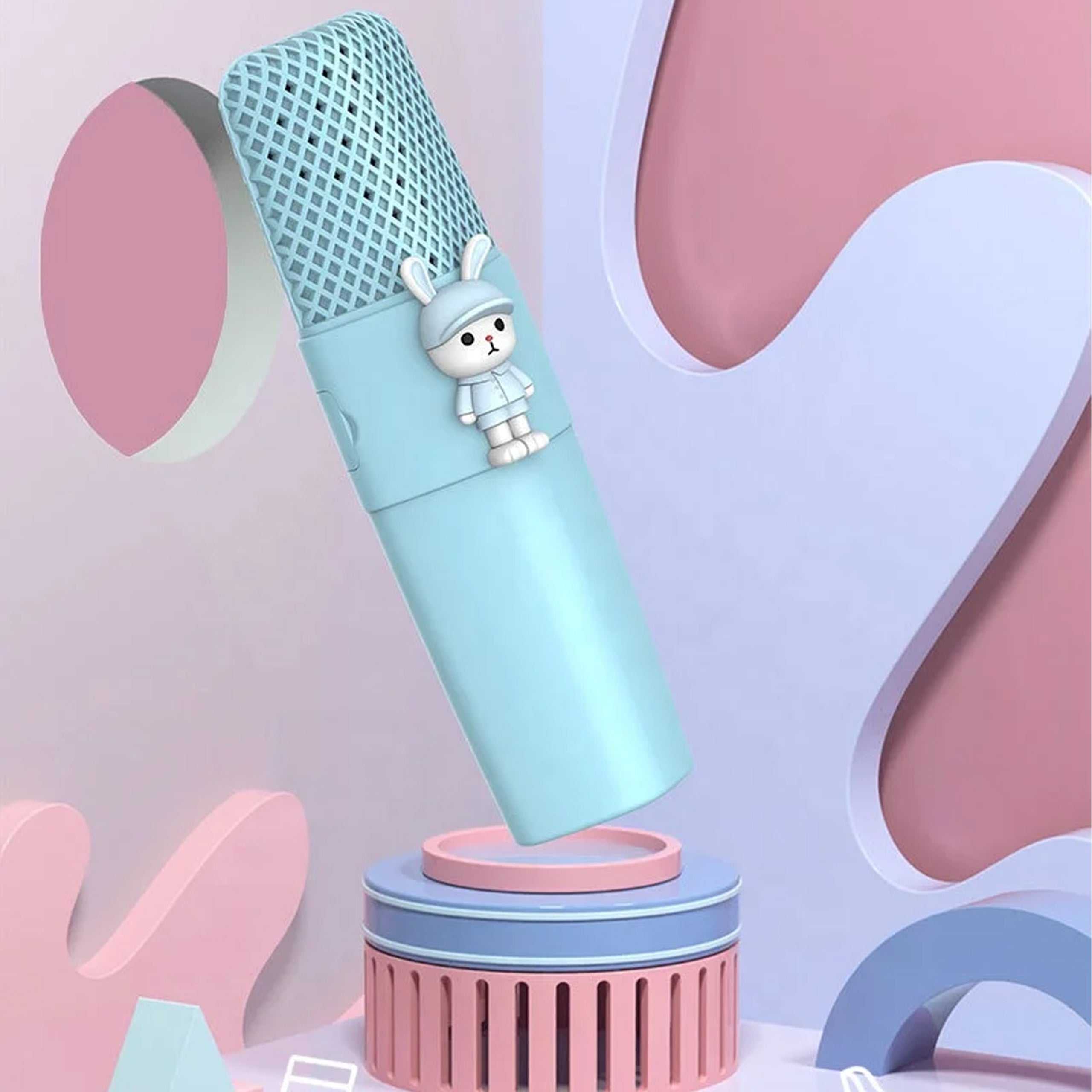 Karaoke mikrofon lastele Bluetooth juhtmevaba USB kõlariga