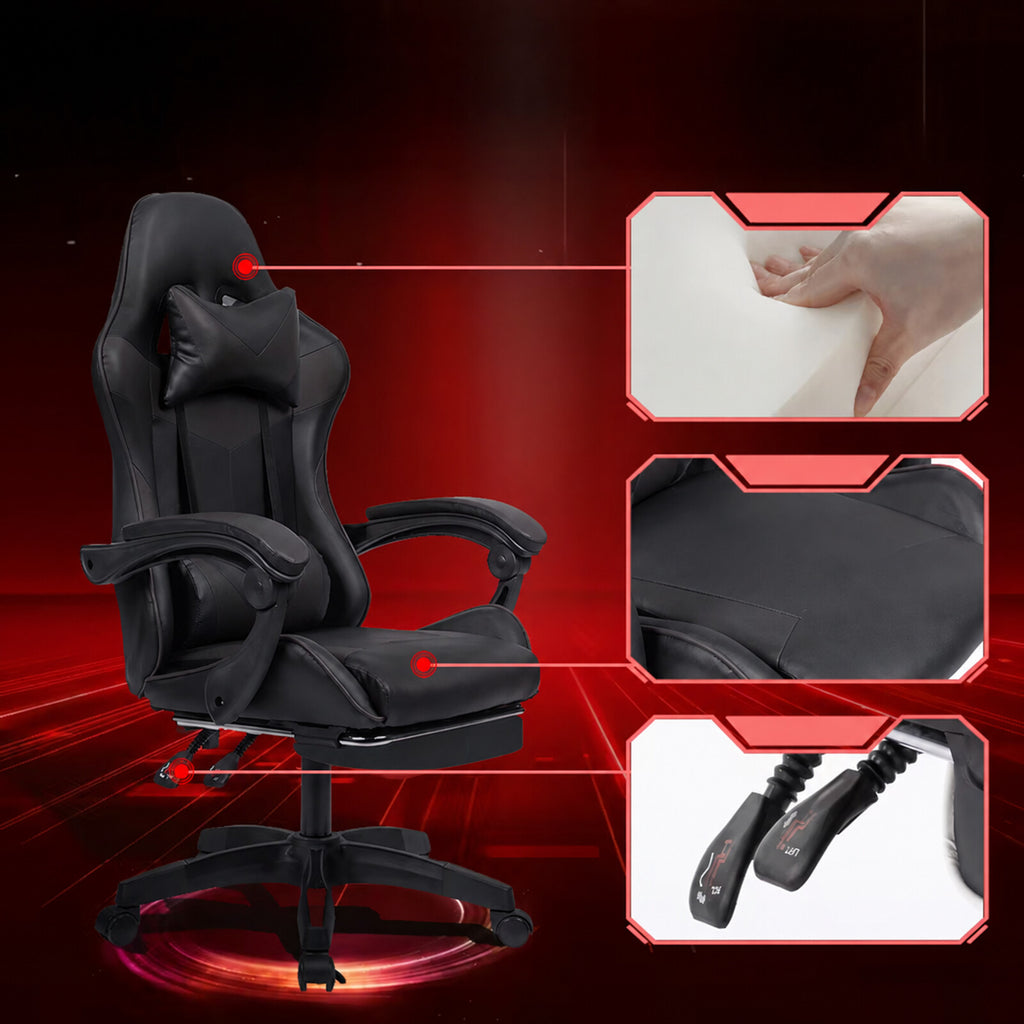 Jalatoega pöörlev kontori- ja mängutool kuni 150 kg RC-K-2638-15926