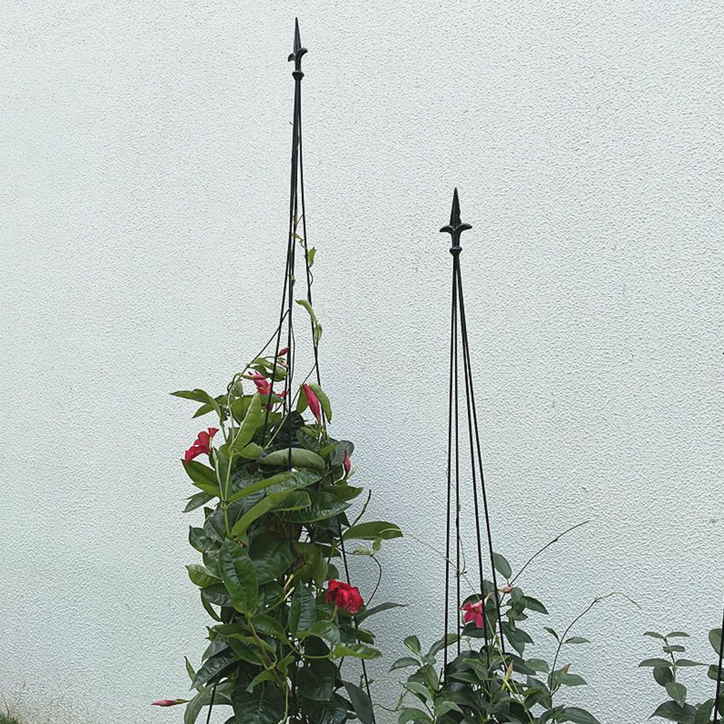 Pergola tugiraam terrassile, metallist lillede ja taimede alus, 150 cm