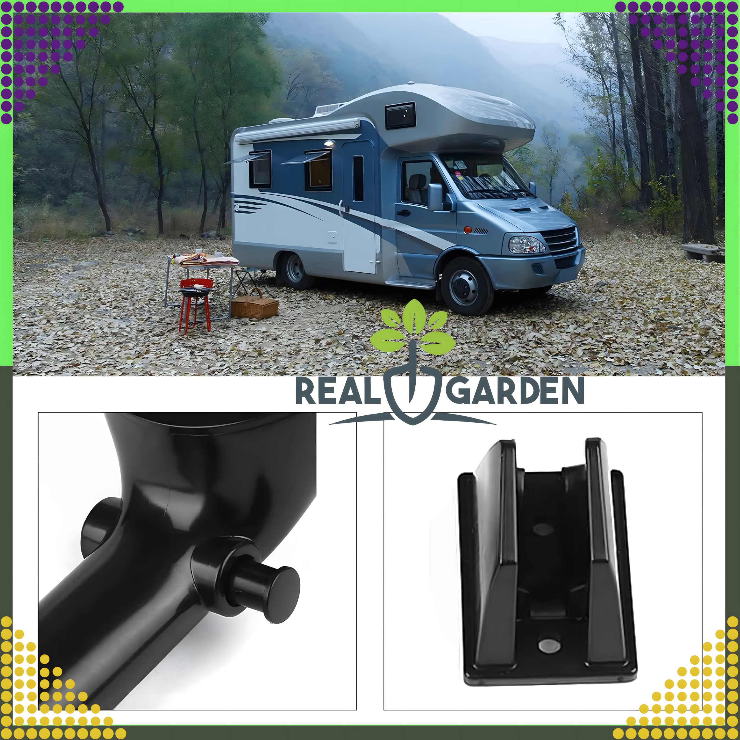 Kaasaskantav haagissuvila dušikomplekt jahtidele ja haagistele