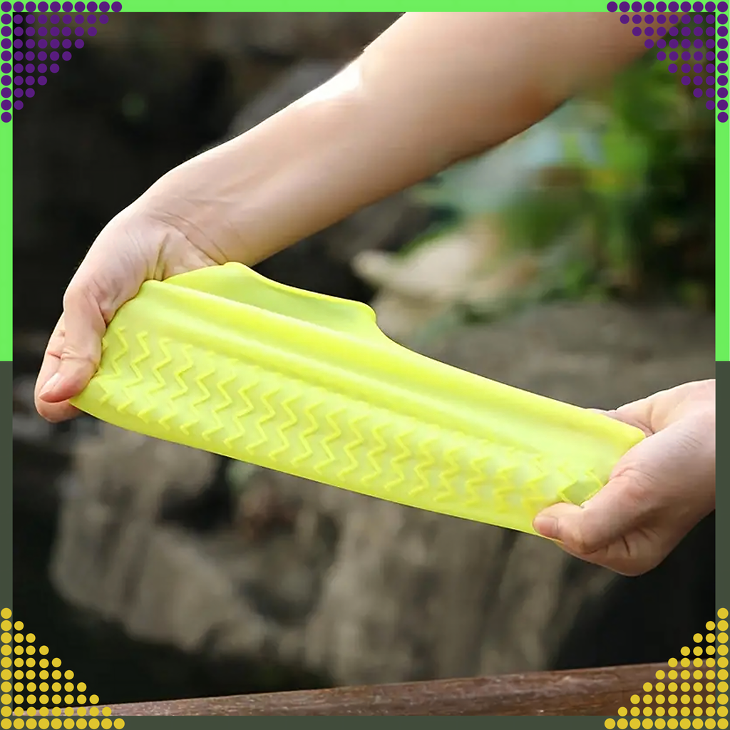 Waterproof Rain Shoe Covers Anti-Slip Wellington Boots L