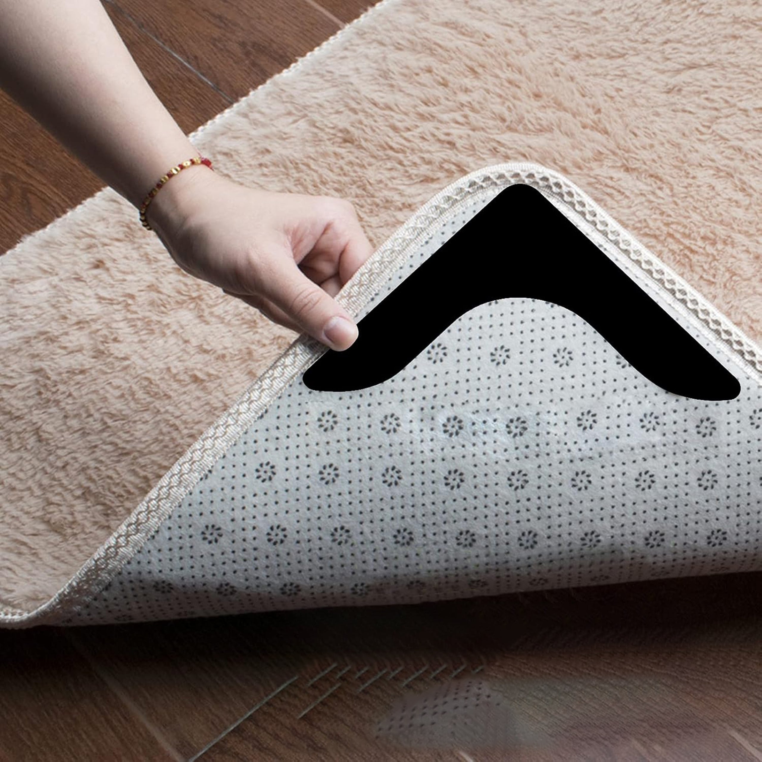 Anti-Slip Carpet Pads Stickers Set 4 pcs