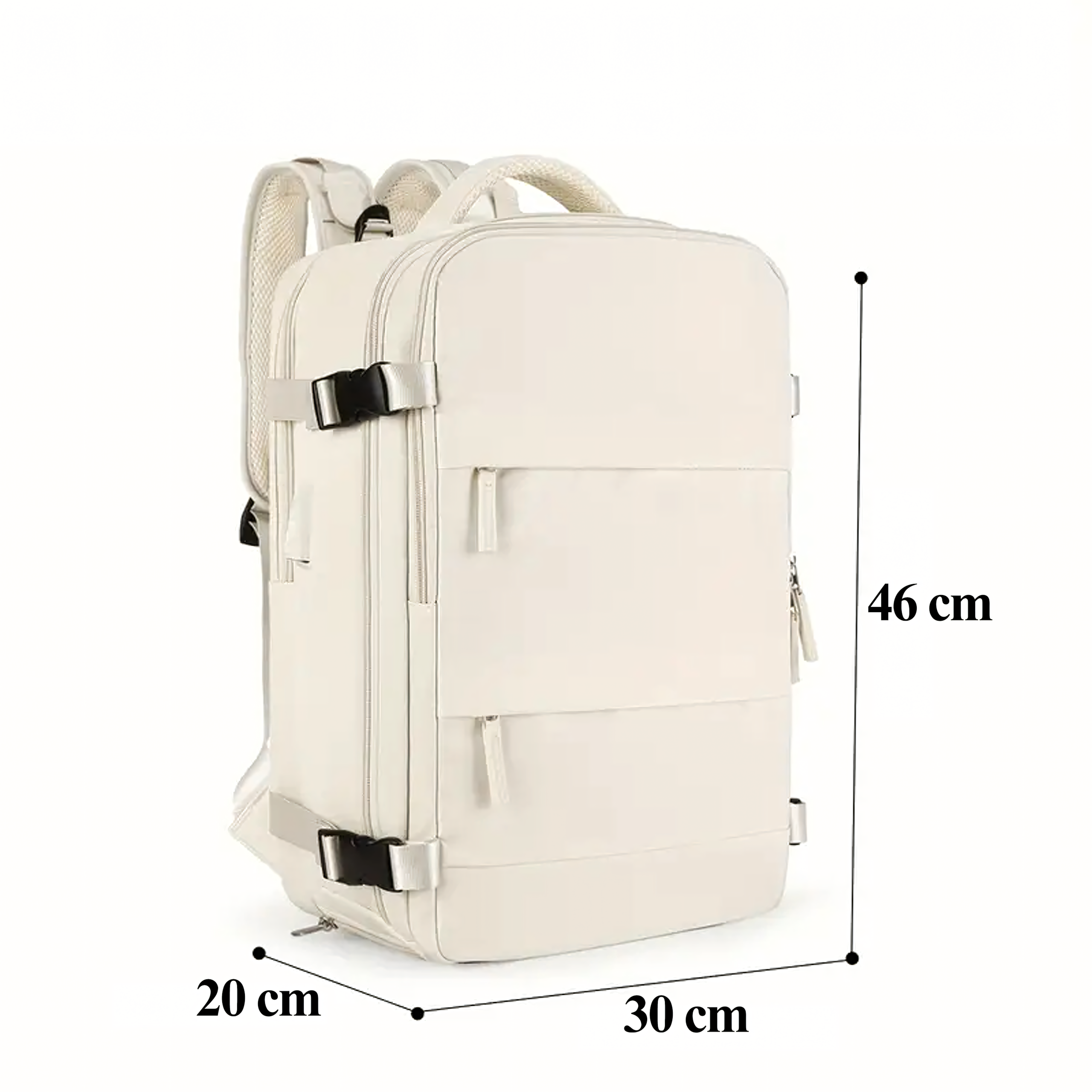 Hand Luggage Backpack for Airplane, Universal for a Laptop, 35 L