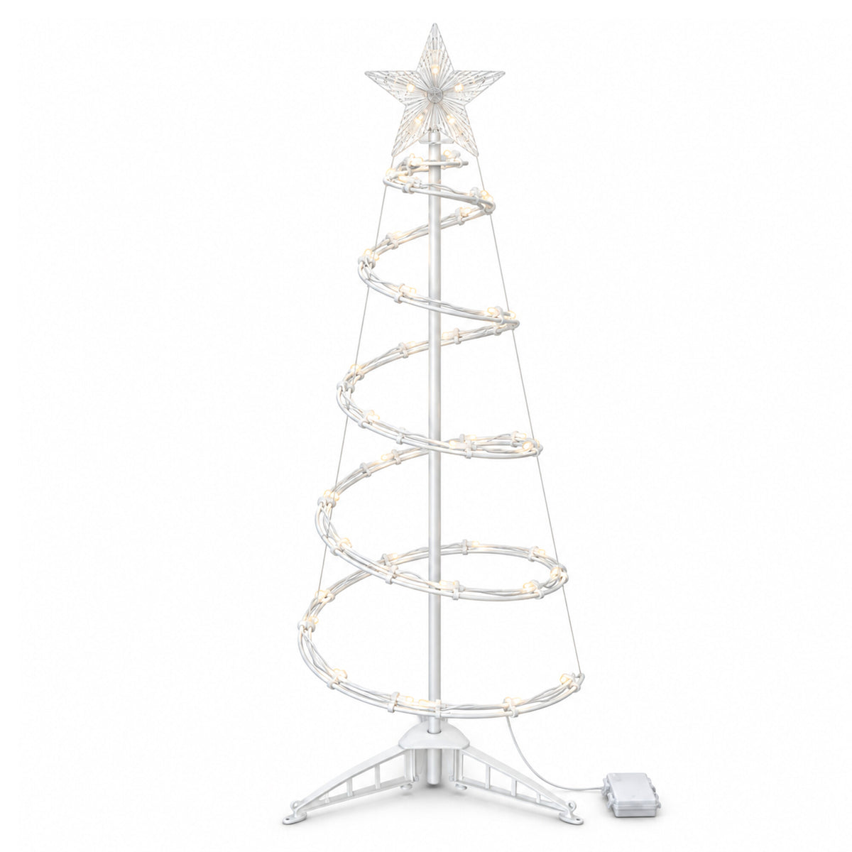 Spiraalne LED-jõulukuuse valgusdekoratsioon 94 cm RC-K-2872-15920