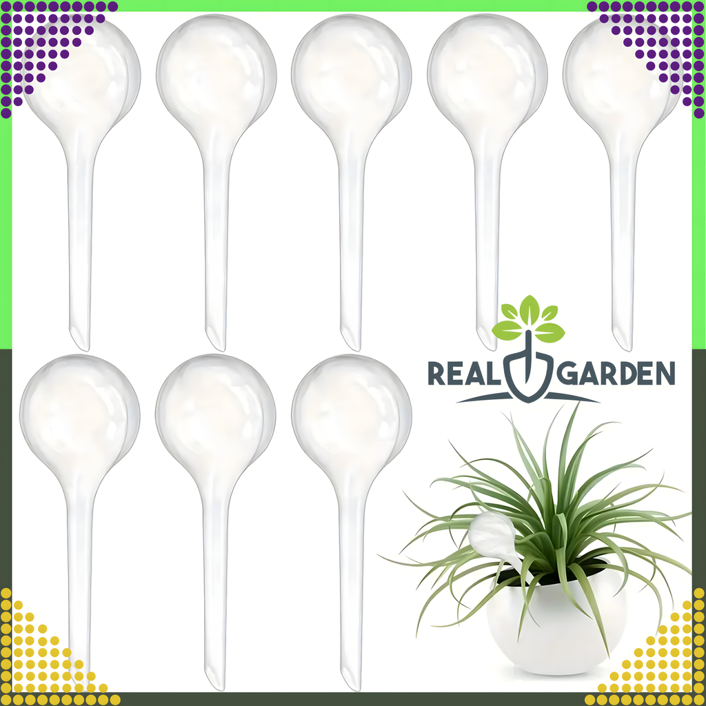 8 x Flower Watering Balls Plant Irrigator Water Dispenser Set