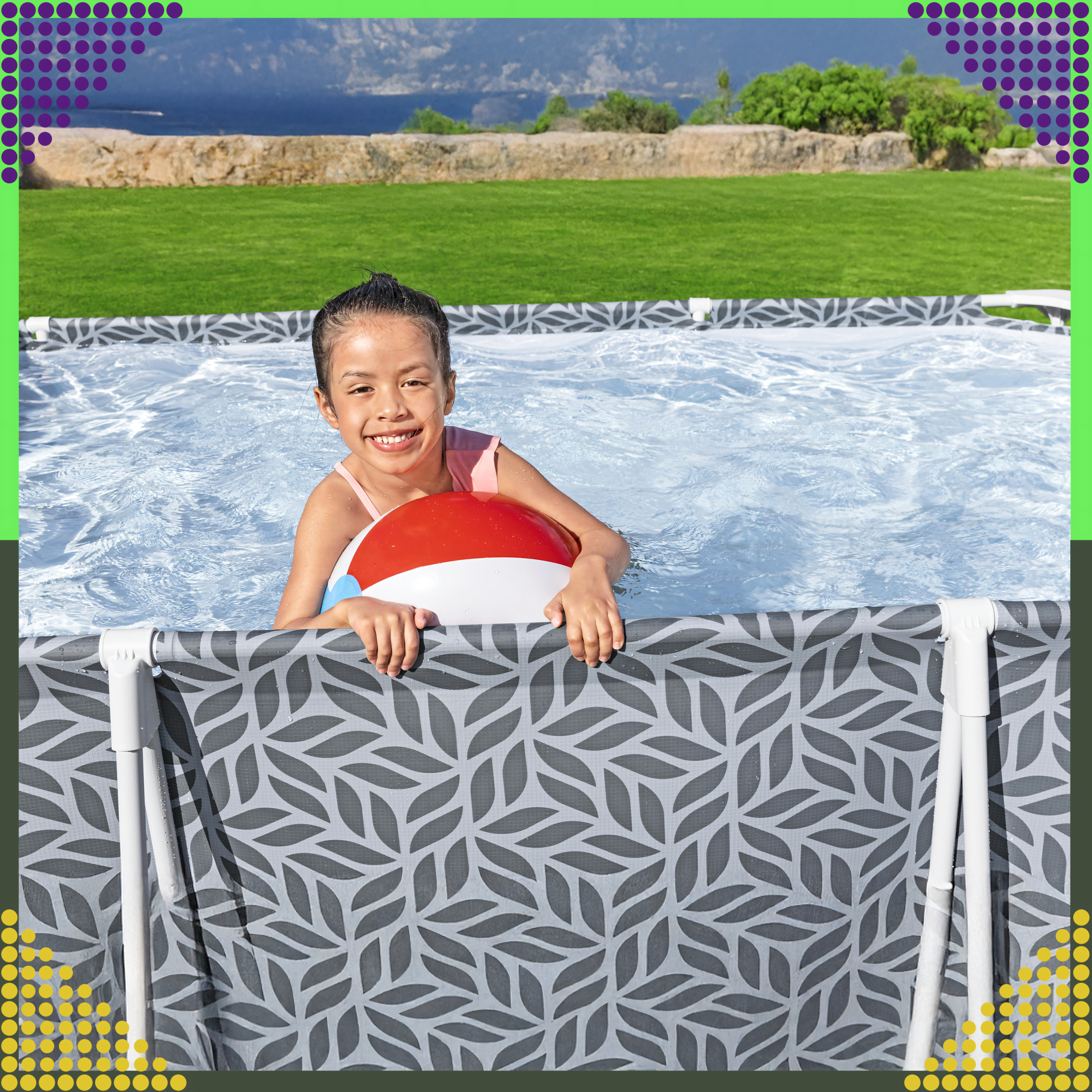 Bestway 561FV Steel Pro ristkülikukujuline aiaraamiga bassein 366x201x66 cm