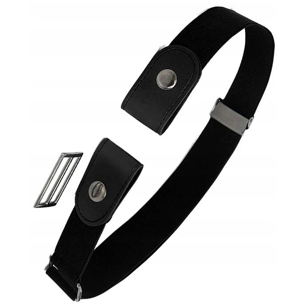 Elastic Adjustable Women's and Men's Pants Belt Without Buckle