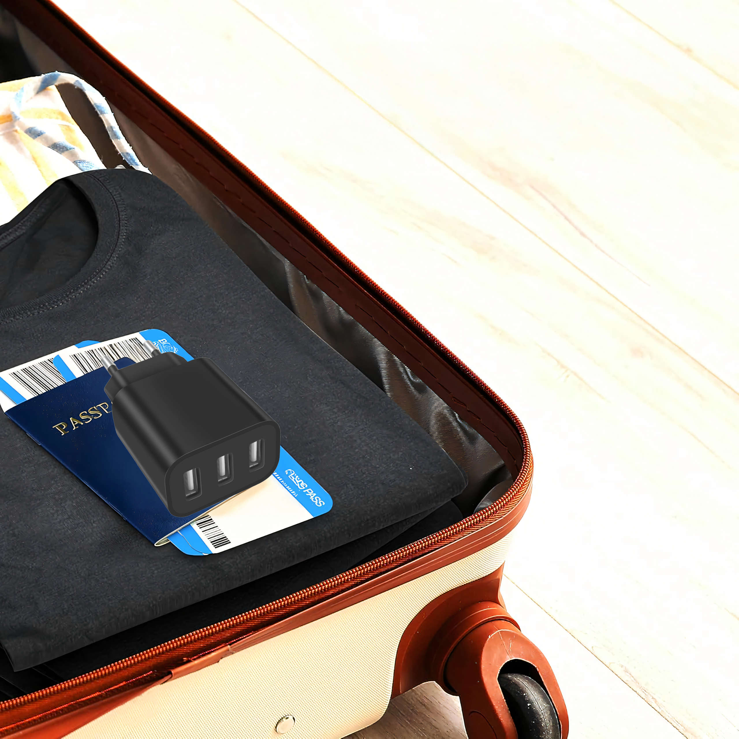 Strong Cube seinalaadija 3 x USB universaalne USB 3 porti 5V 3.4A