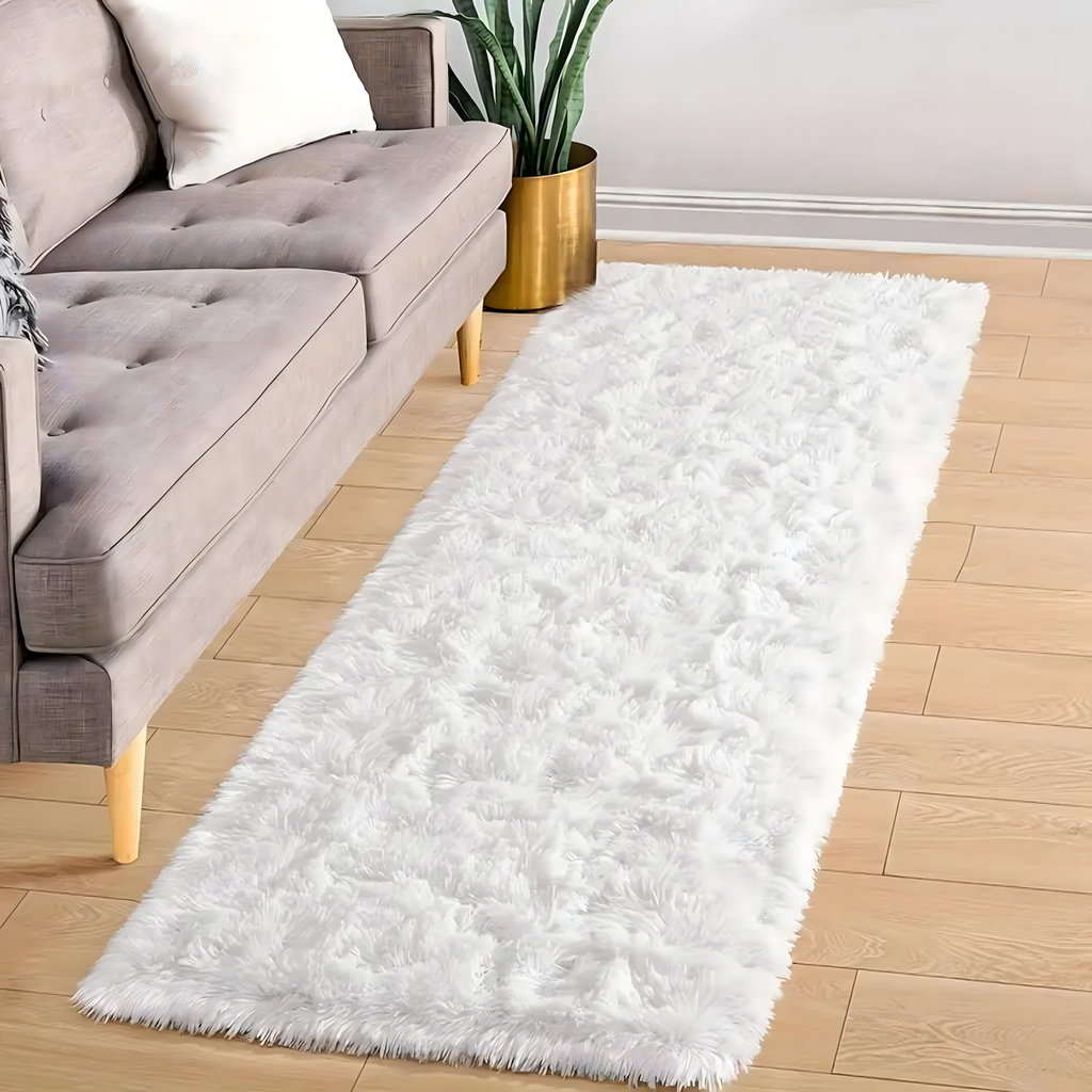360x Plush Soft Shaggy Carpet Dense Woolly Large Fluffy for Living Room 120x80cm