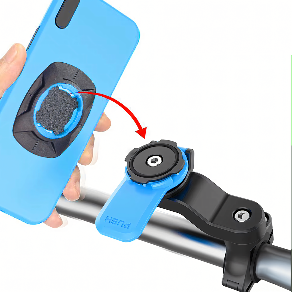 Vibratsioonisummutiga hoidik telefoni jaoks jalgratta, mootorratta ja tõukeratta navigatsioonile Mtb