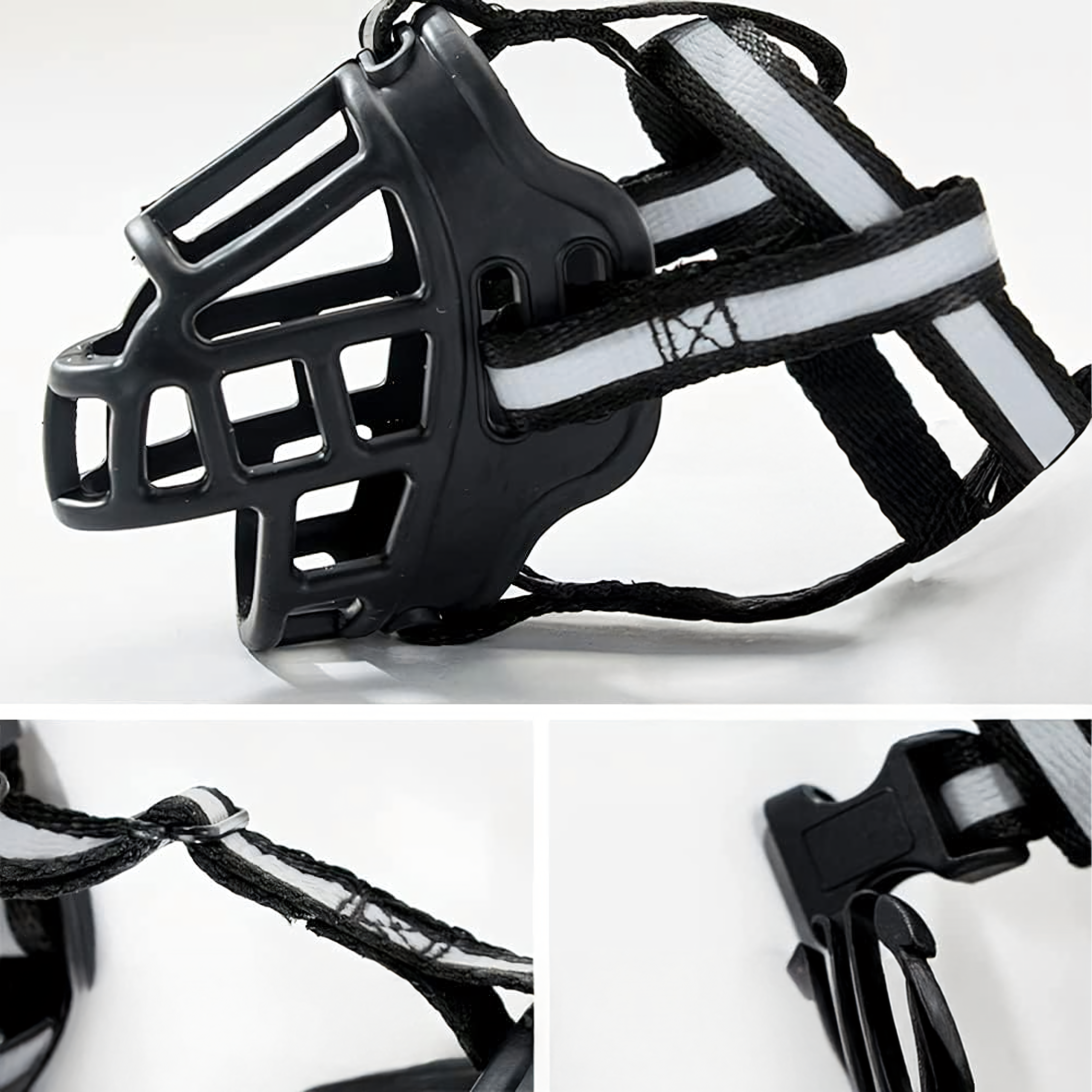 Füsioloogiline koeramuser kummist reguleeritav helkiv pehme 31-35 cm