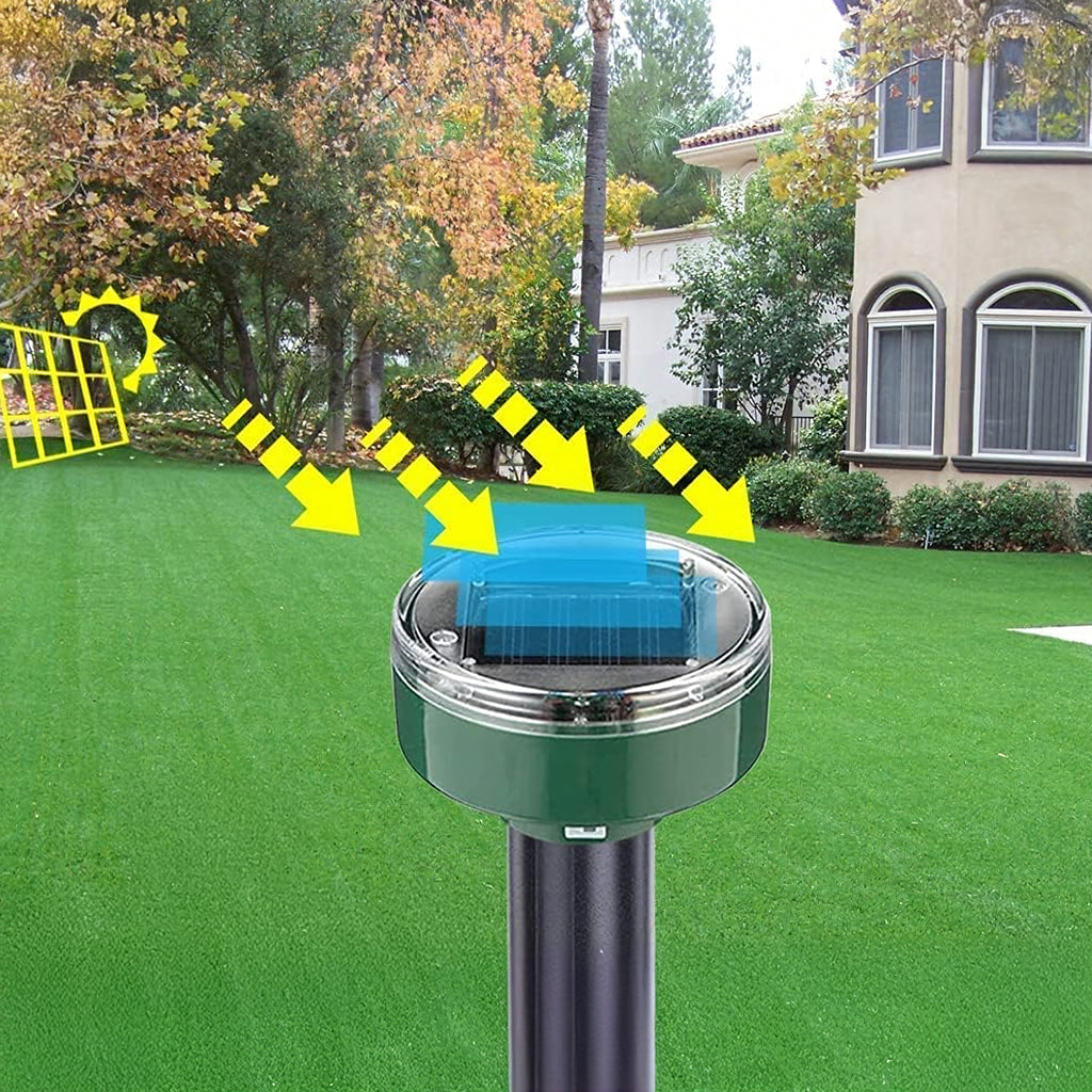 600x päikesepatareiga mutipeletaja ultraheliga tugev komplekt 4 tk