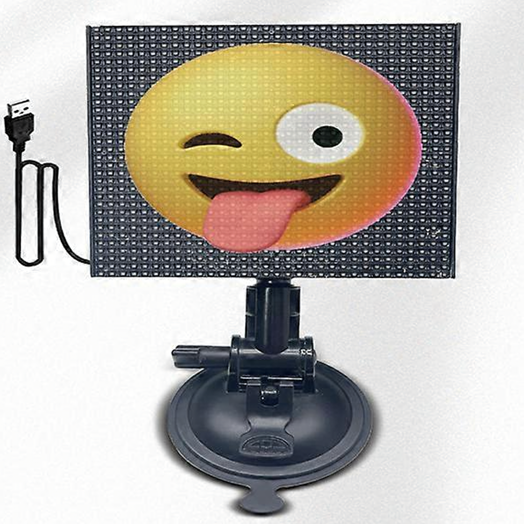 Nutikas LED-ekraan auto tagumise akna animatsioonide kuvamiseks