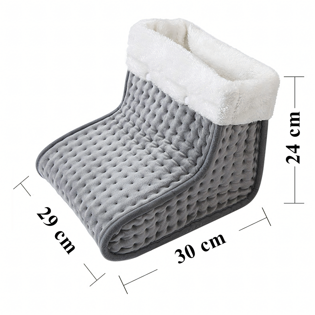 Elektriline jala- ja sääresoojendaja kaugjuhtimispuldiga, pehme, 9 taset