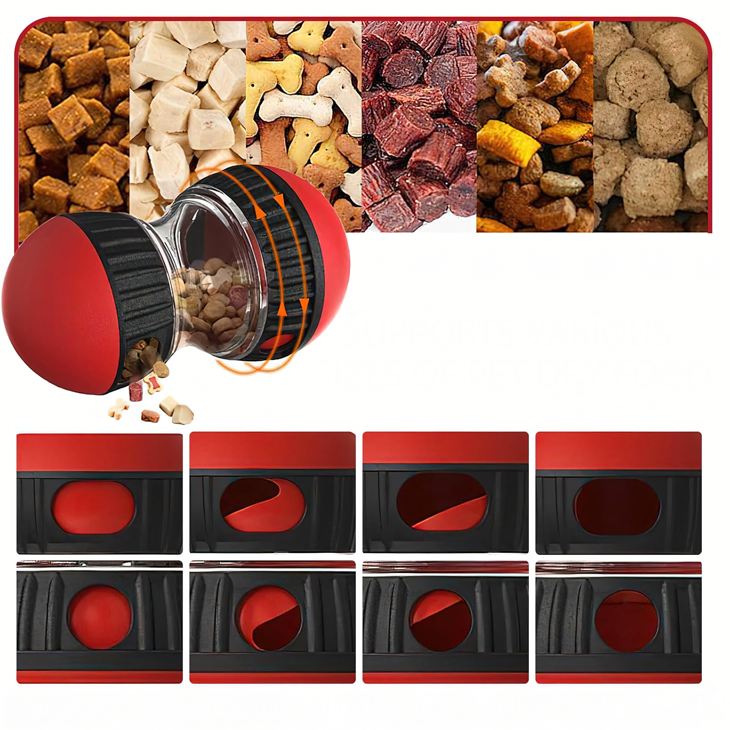 Interaktiivne aeglustav koera söötmise maiusejaotur mänguasi