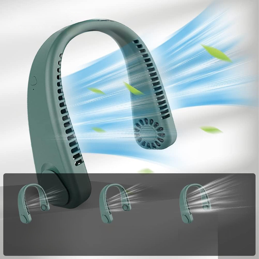 Kaasaskantav õhukonditsioneeri kaelaventilaator Mini ventilaator Jahutusventilaator