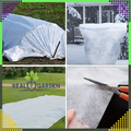 Winter Covering Agrotextile Fabric 50g 1.6m x 100m White Thick Insulation